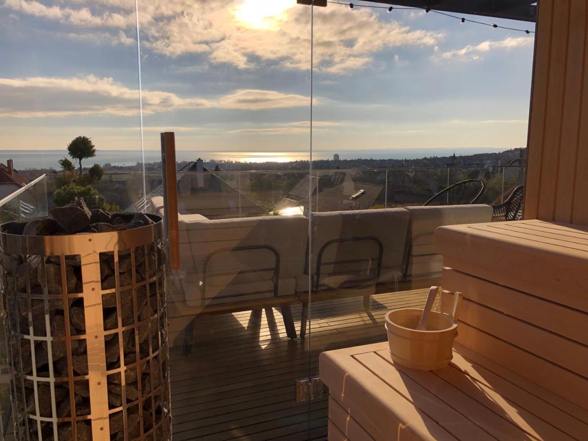 Skyline Resort Balatonalmadi Bagian luar foto